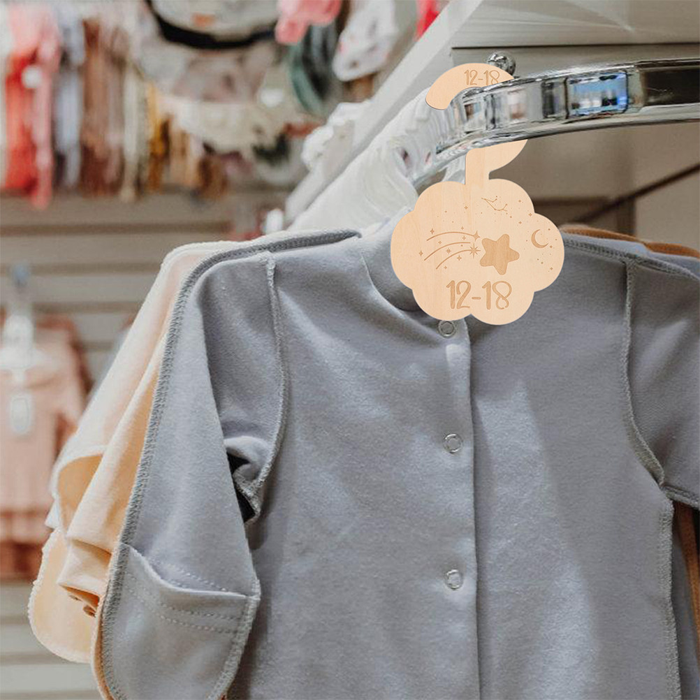 Baby Nursery Wardrobe - 14개 나무 소재 아기 옷 정리함