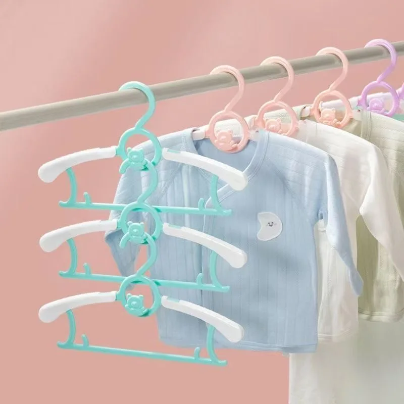 Baby Nursery Closet - 5/10/20개 확장형 아기 옷걸이 공간 절약형
