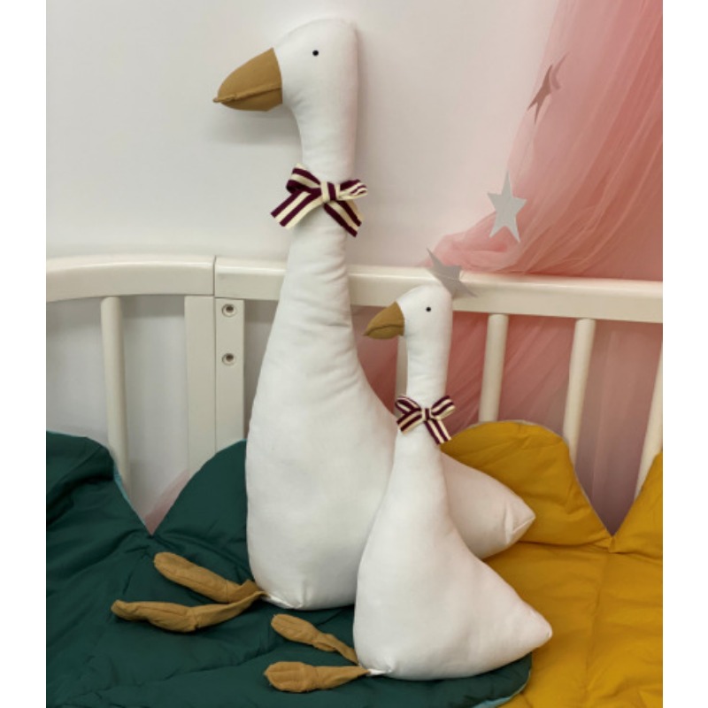 Baby Nursery Layout - 35/55cm INS 스타일 패브릭 거위 인형