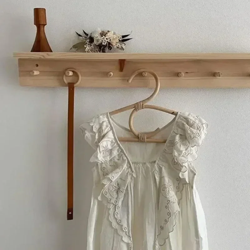 1개 라탄 보헤미안 스타일 아동복 옷걸이, 튼튼한 벽걸 - Baby Nursery Wardrobe 리뷰 및 가격