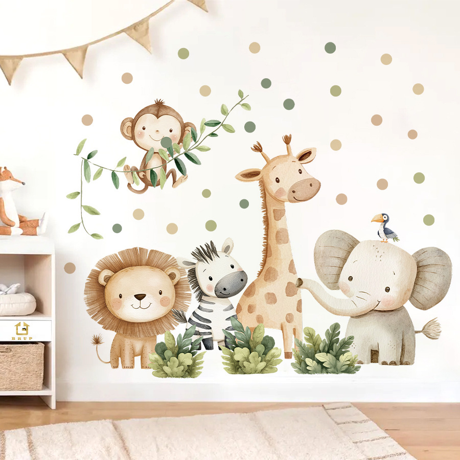 Boho 숲 동물 벽 스티커 어린이 방 소년 소녀 베이 - Baby Nursery Decor Boy 리뷰 및 가격