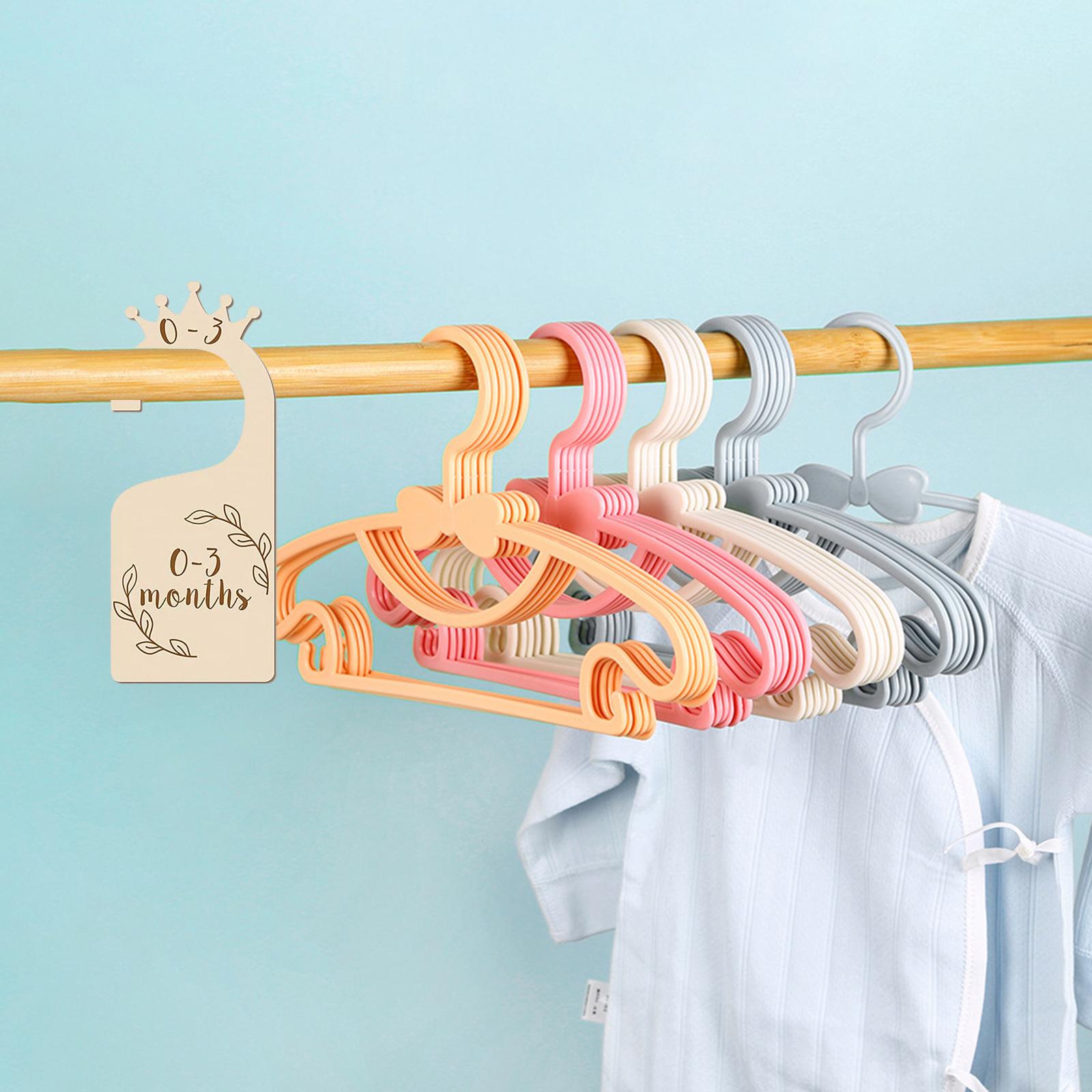 4x 7개 사이즈별 아기 옷장 분리대, 일상 사용을 위 - Baby Nursery Closet 리뷰 및 가격