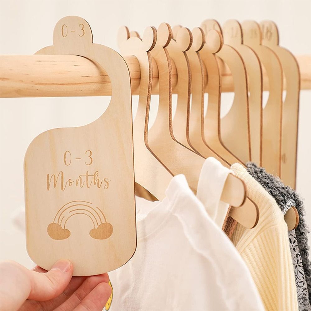 7/8개 나무 아기 옷장 분리대, 만화 캐릭터 디자인의 - Baby Nursery Closet 리뷰 및 가격
