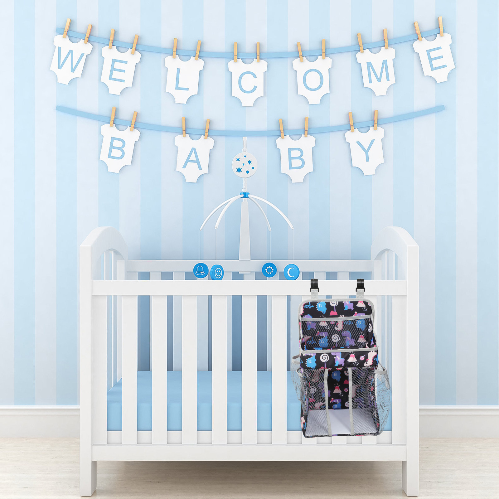 기저귀 가방, 아기 침대 수납 가방, 요람 걸이형 기저 - Baby Nursery Bags 리뷰 및 가격