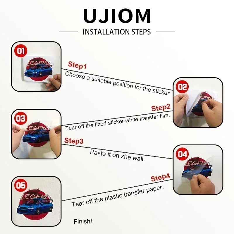 UJIOM 귀여운 미니 블루 아카이브 캐릭터 벽 스티커 - Baby Nursery Needs 리뷰 및 가격