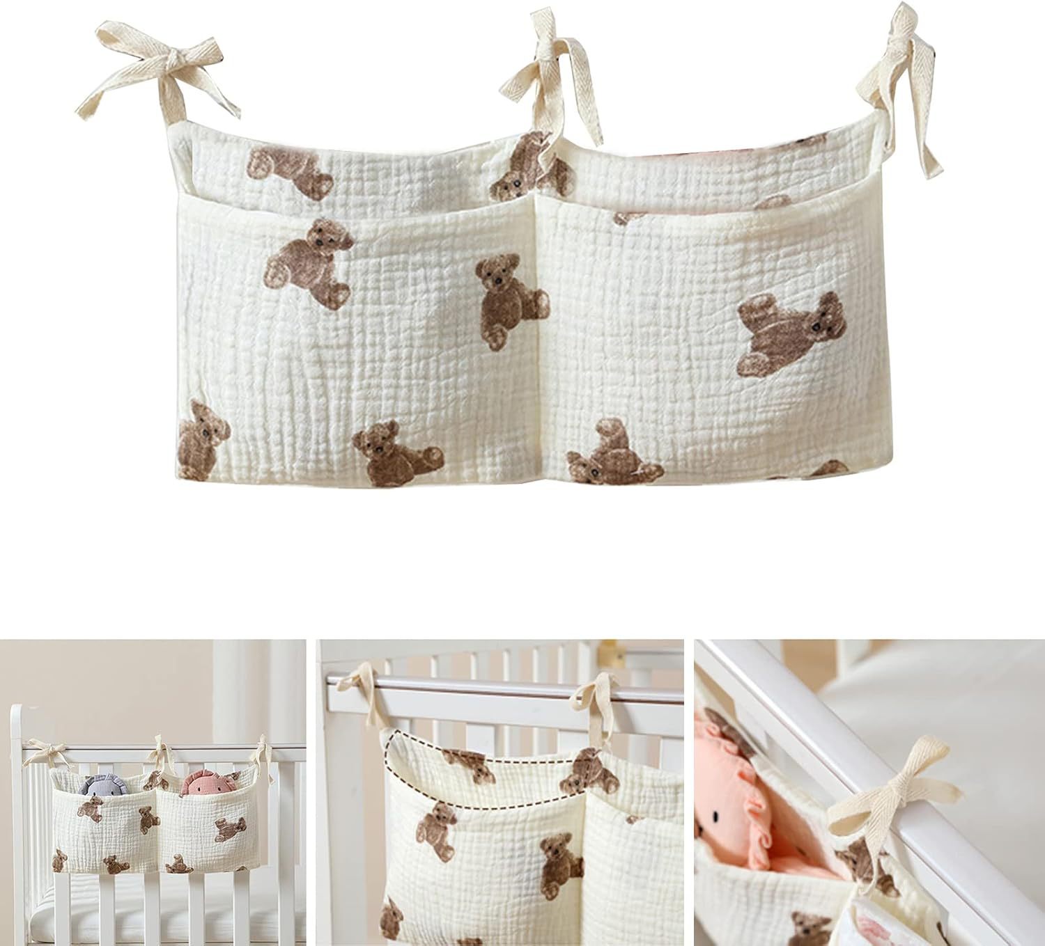 아기 어린이 침대 주최자 침대 캐디 침대 보관 가방 2 - Baby Nursery Bags 리뷰 및 가격