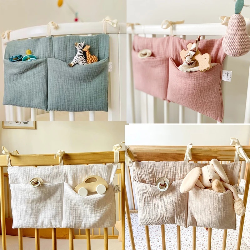 1/2개 아기 침대 정리함, 아기 침대 캐디, 침대 옆 - Baby Nursery Bags 리뷰 및 가격