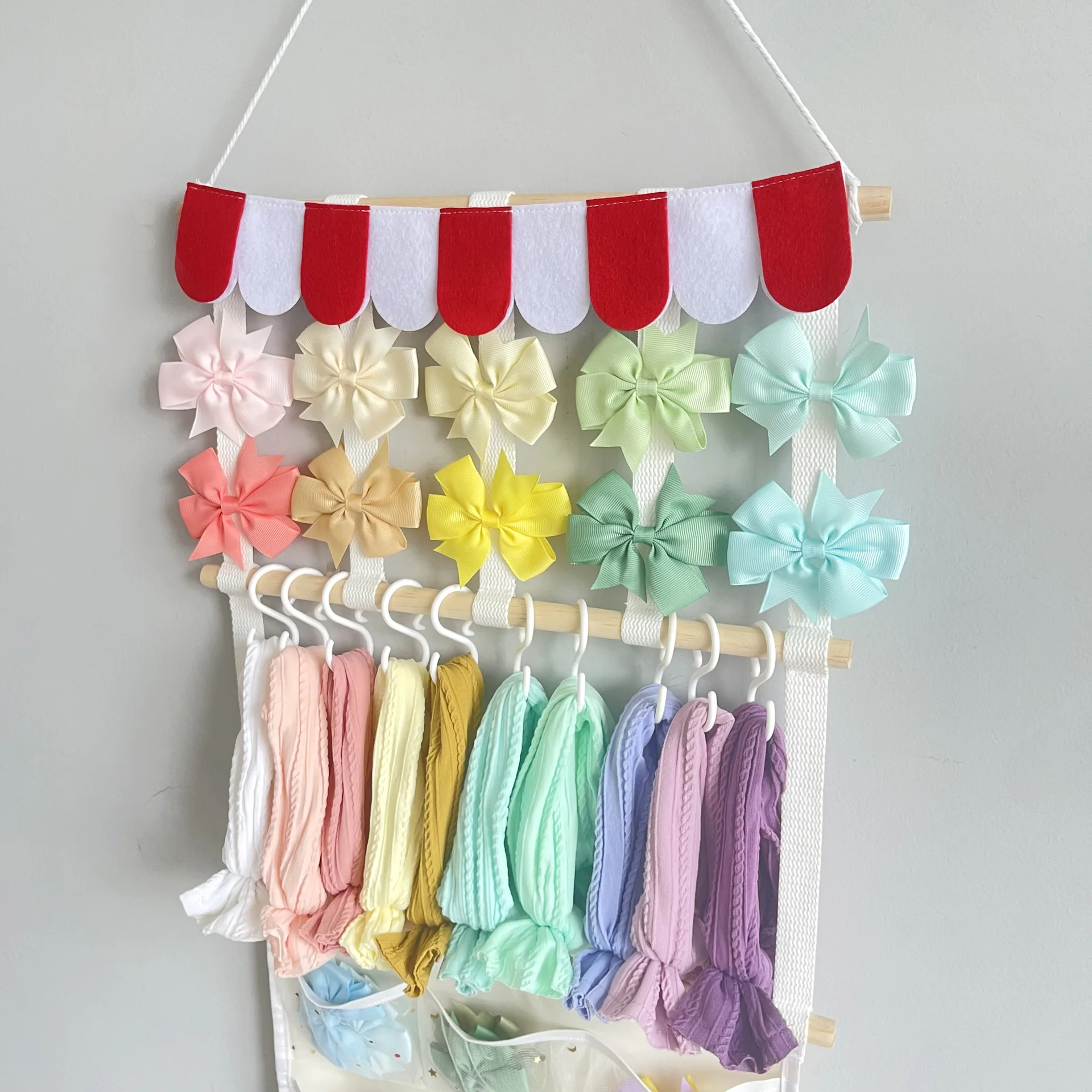헤어 클립 걸이 수납장, 후크 포함, 유아방 벽걸이 장 - Baby Nursery Hooks 리뷰 및 가격