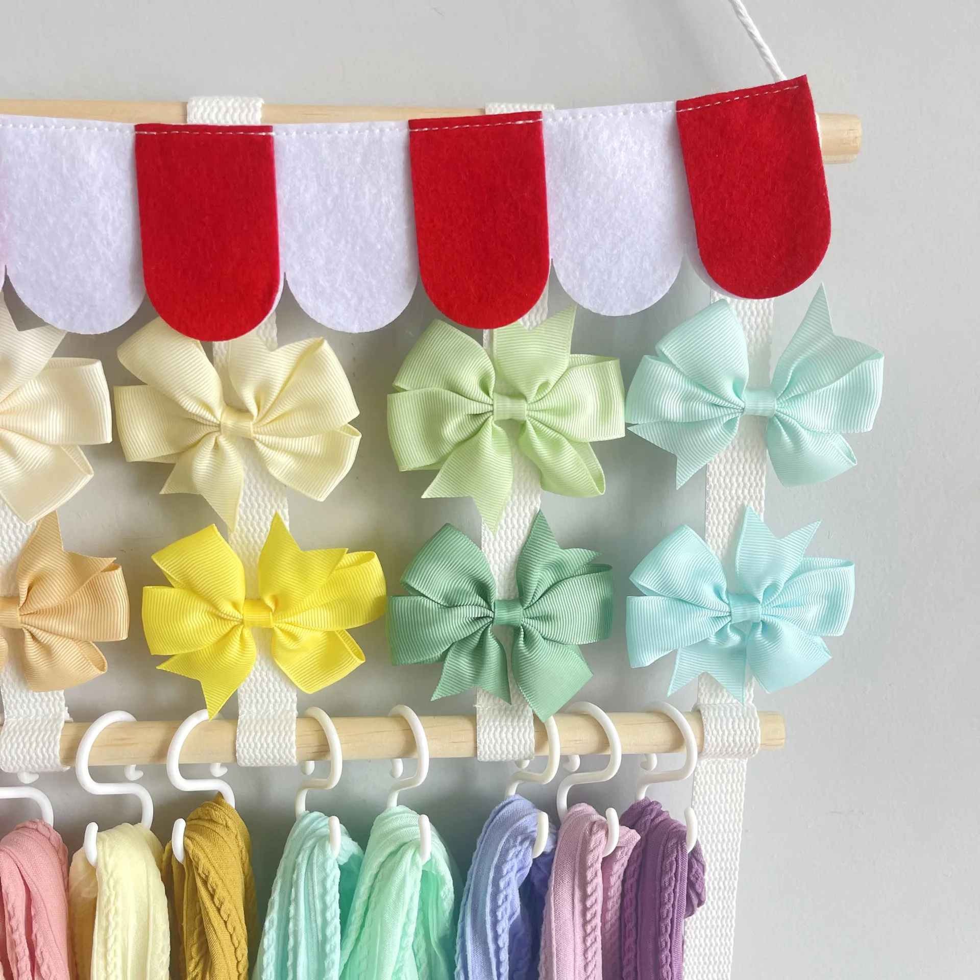 헤어 클립 걸이 수납장, 후크 포함, 유아방 벽걸이 장 - Baby Nursery Hooks 리뷰 및 가격