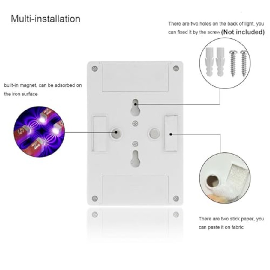 COB LED 야간 조명, 배터리 작동 무선 스위치 3 - Baby Nursery Closet 리뷰 및 가격