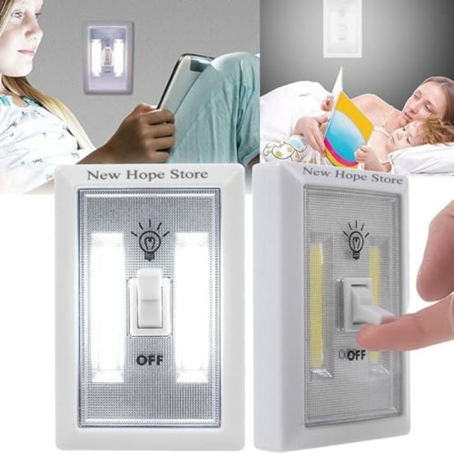 COB LED 야간 조명, 배터리 작동 무선 스위치 3 - Baby Nursery Closet 리뷰 및 가격
