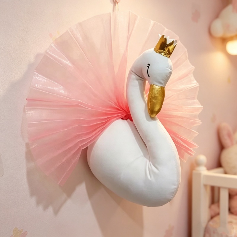 부드러운 봉제인형 벽 장식 코끼리 유니콘 사슴 플러시  - Baby Nursery Layout 리뷰 및 가격