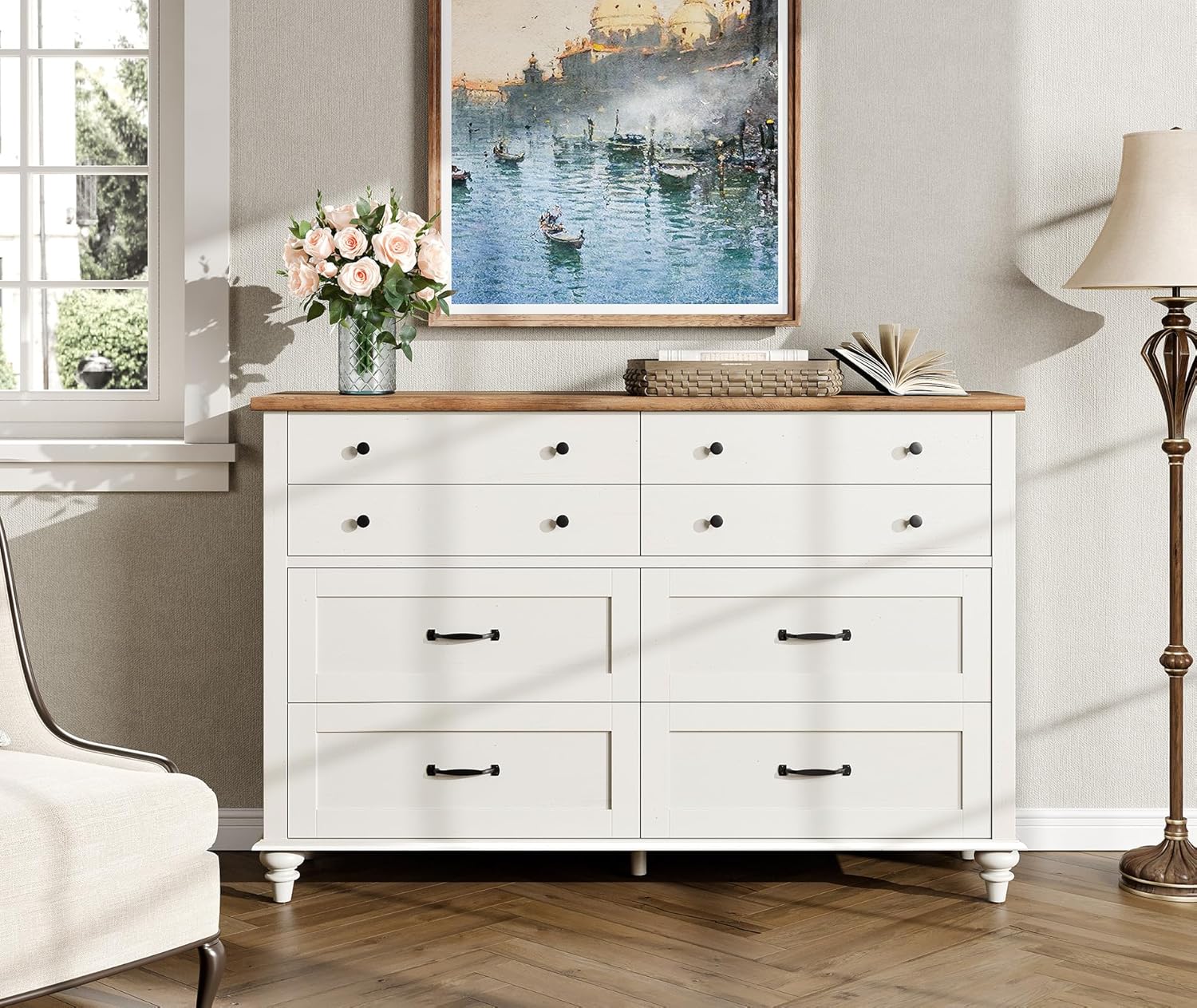 현대적인 디자인의 7단 서랍장, 수납 정리함, 화이트  - Baby Nursery Chest Of Drawers 리뷰 및 가격