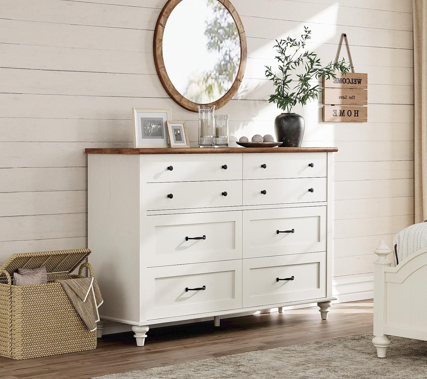 현대적인 디자인의 7단 서랍장, 수납 정리함, 화이트  - Baby Nursery Chest Of Drawers 리뷰 및 가격