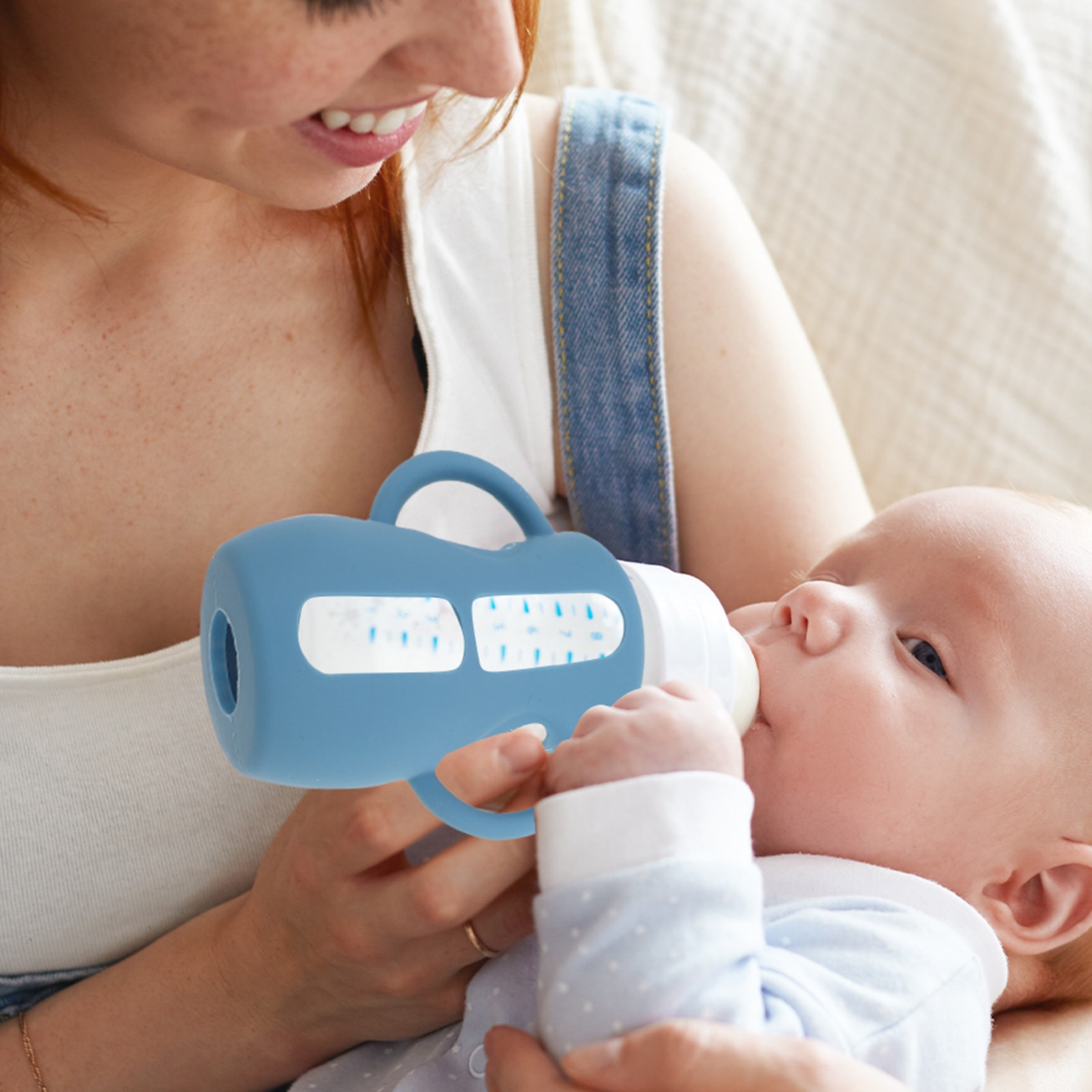 2개입 실리콘 젖병 슬리브 아기 젖병 보호대 손잡이 커 - Baby Nursery Handles 리뷰 및 가격